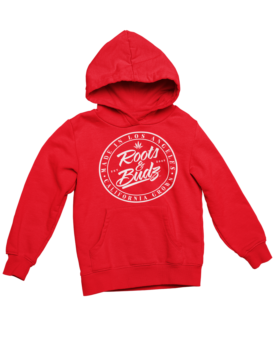 Roots hotsell red hoodie